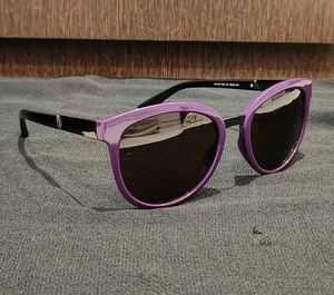 Vincent Chase Purple Cat-Eye Sunglasses