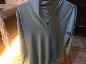 Light Blue Long Sleeve Top