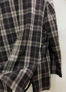 Men's Checked Ethnic Jacket
