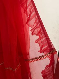 Stunning Red Embellished Gown