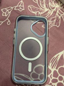 iPhone 16 Blue Case with MagSafe