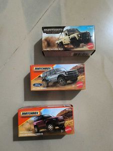 MATCHBOX CAR SET OF 3