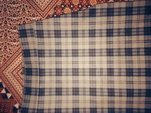 Trendy Brown Check Mini Skirt