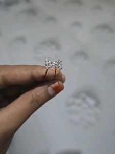 Sparkling Floral Hair Pins Set