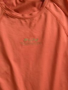Snug fit vintage athleisure top