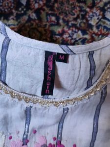 Embroidered Kurta Set with Dupatta