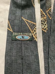 Men's Snowshoe Pattern Tie