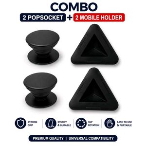 two Popsockets + 2 Mobile Holde