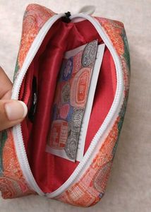 Patterned Travel Pouch