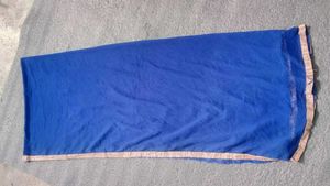 Royal Blue Embroidered Kurta with dupatta