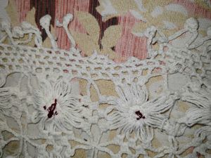 Handmade Starburst Crochet Trivet