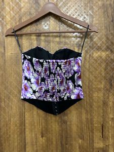 Floral Corset Top(Brand new )