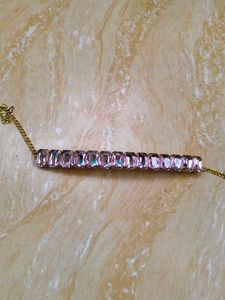 Elegant Crystal Choker Necklace