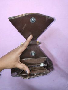 Unique Triangle Clutch with Embellishments