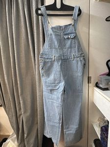 Light Wash Denim Overalls