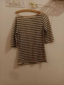 Striped Sparkle Top