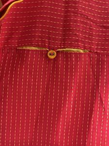 Boy’s Red Striped Kurta