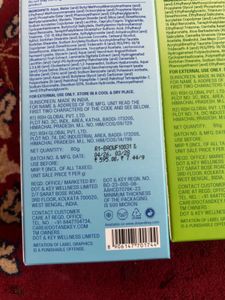 DOT &amp; KEY Sunscreen Lot 4