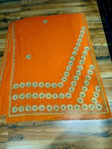 SALE!! heavy handwork  saree