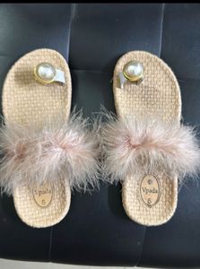 Embellished Pearl &amp; Rhinestone Sandals