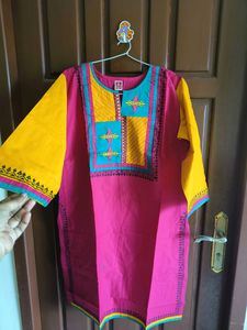 New Kurtha With Embroidery Work 🤩 Must Grab