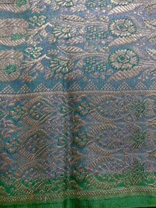 Purple Banarasi Silk Saree