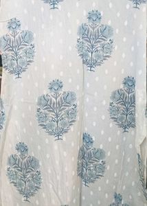 Beautiful Blue and White Kurta Set
