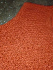 Red Sweater Vest