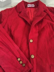 Red Blazer Jacket