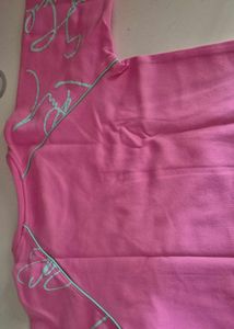 Pink "Gorgeous Girl" Co-ord Set