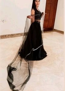 Black Lehnga