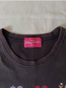 DISNEY Minnie Mouse Plaid T-Shirt