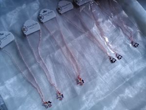 Set Of 6 Panda And Unicorn Chain Pendant