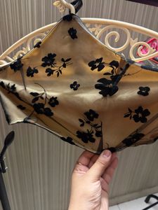 Sheer Floral Blouse Top