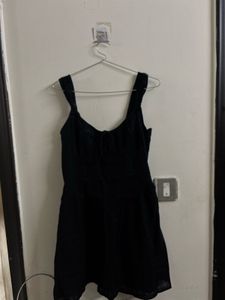 Chic Black A-Line Dress