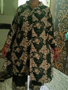 Elegant Floral Kurta Set✨🌺