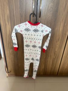 Cozy Snowflake Footie Pajamas ( new piece)