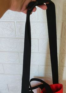 Bright Red Tote Bag