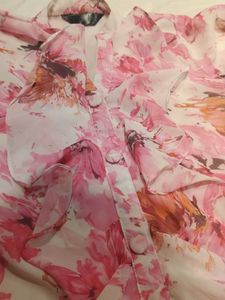 pink floral top