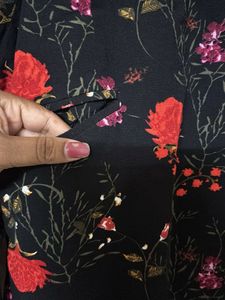 Floral Print Blazer