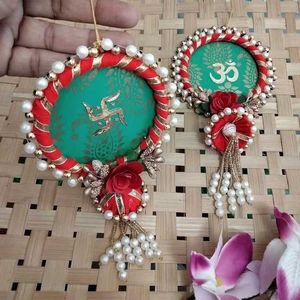 Decorative Om Swastik Wall Hanging