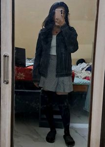 Cute Gingham Skort