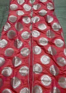 Embroidered partywear kurta ghaghra