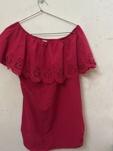 Charming Off-Shoulder Ruffle Top