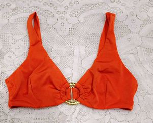 Orange Bikini Top