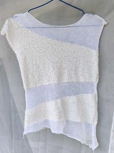 Chic Textured Stripe Top