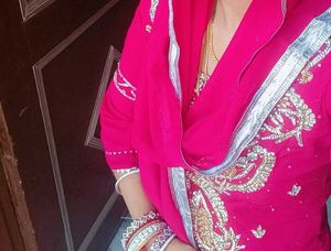 Beautiful Pink Kurta Set with Dupatta fully handwo