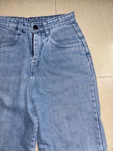 Light Wash Wide Leg Jeans