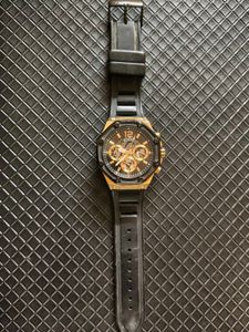 GUESS GW0263G1 Multifunction Men's Black and Gold