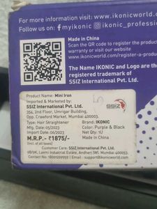 Ikonic ME Mini Hair Iron